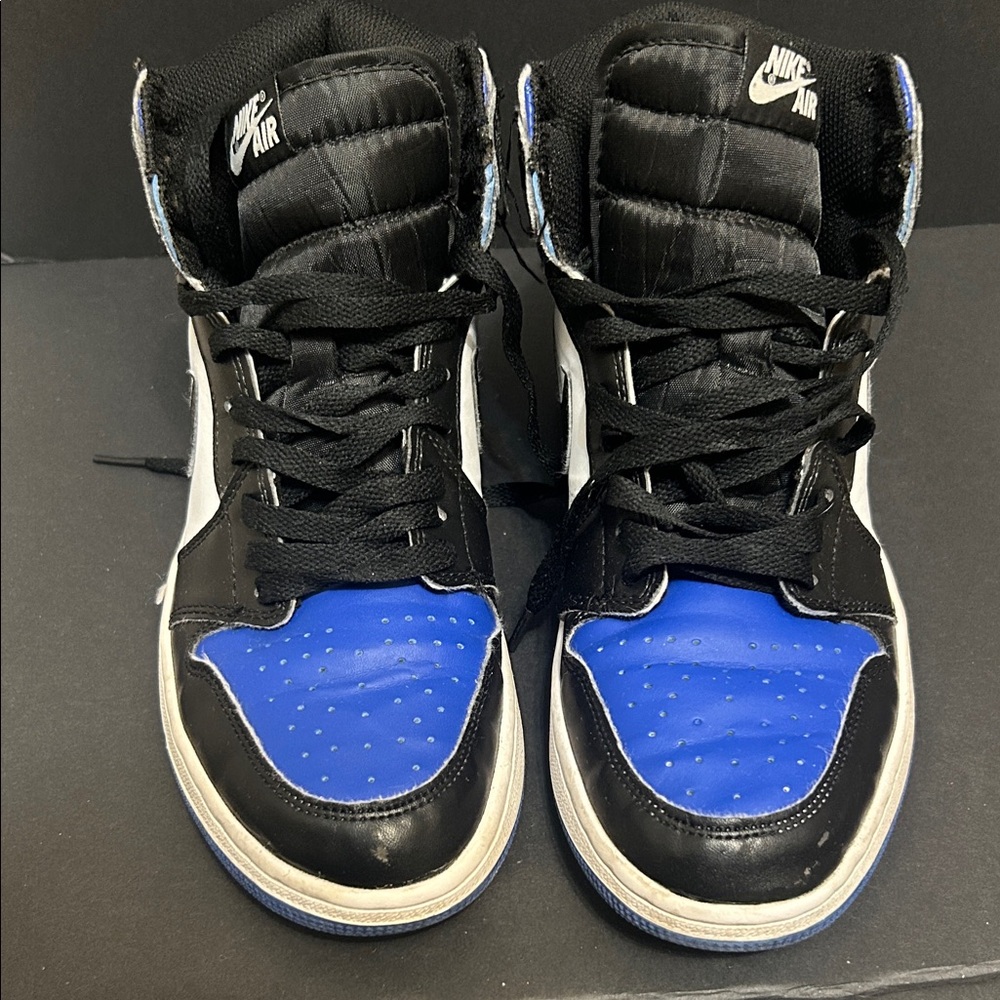 Nike Air Black and Blue Sneakers